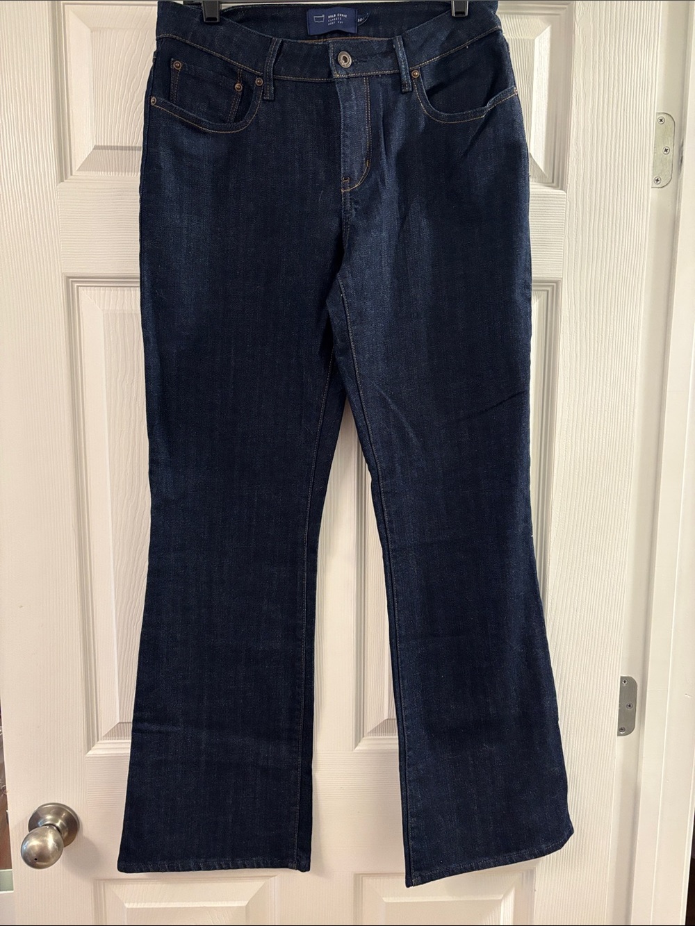 Levi's Dark Blue Wide-Leg Flare Jeans